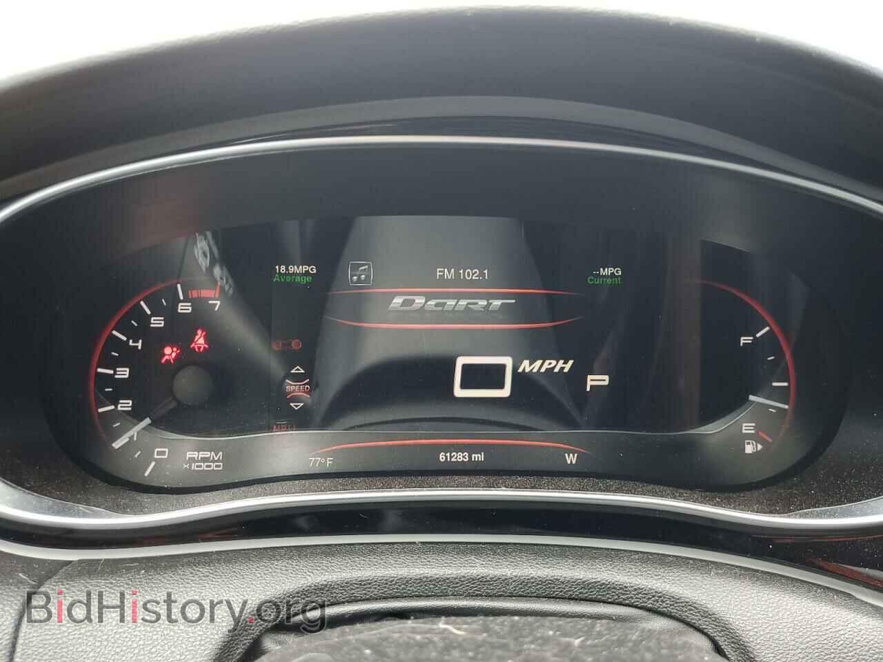 2015 DODGE DART - VIN: 1C3CDFCB4FD352991 - Фото 9