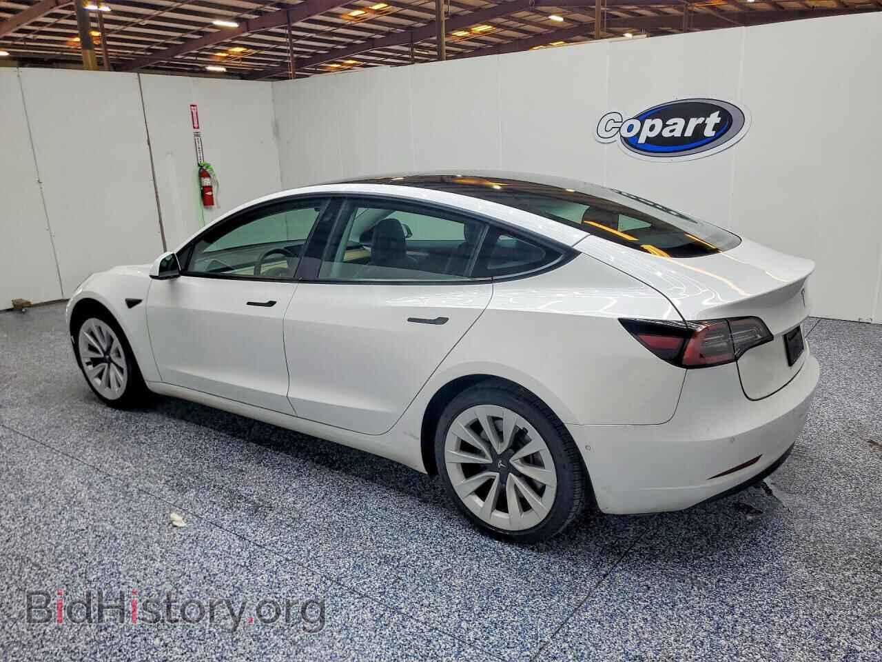 2022 TESLA MODEL 3 - VIN: 5YJ3E1EA2NF371126 - Фото 2