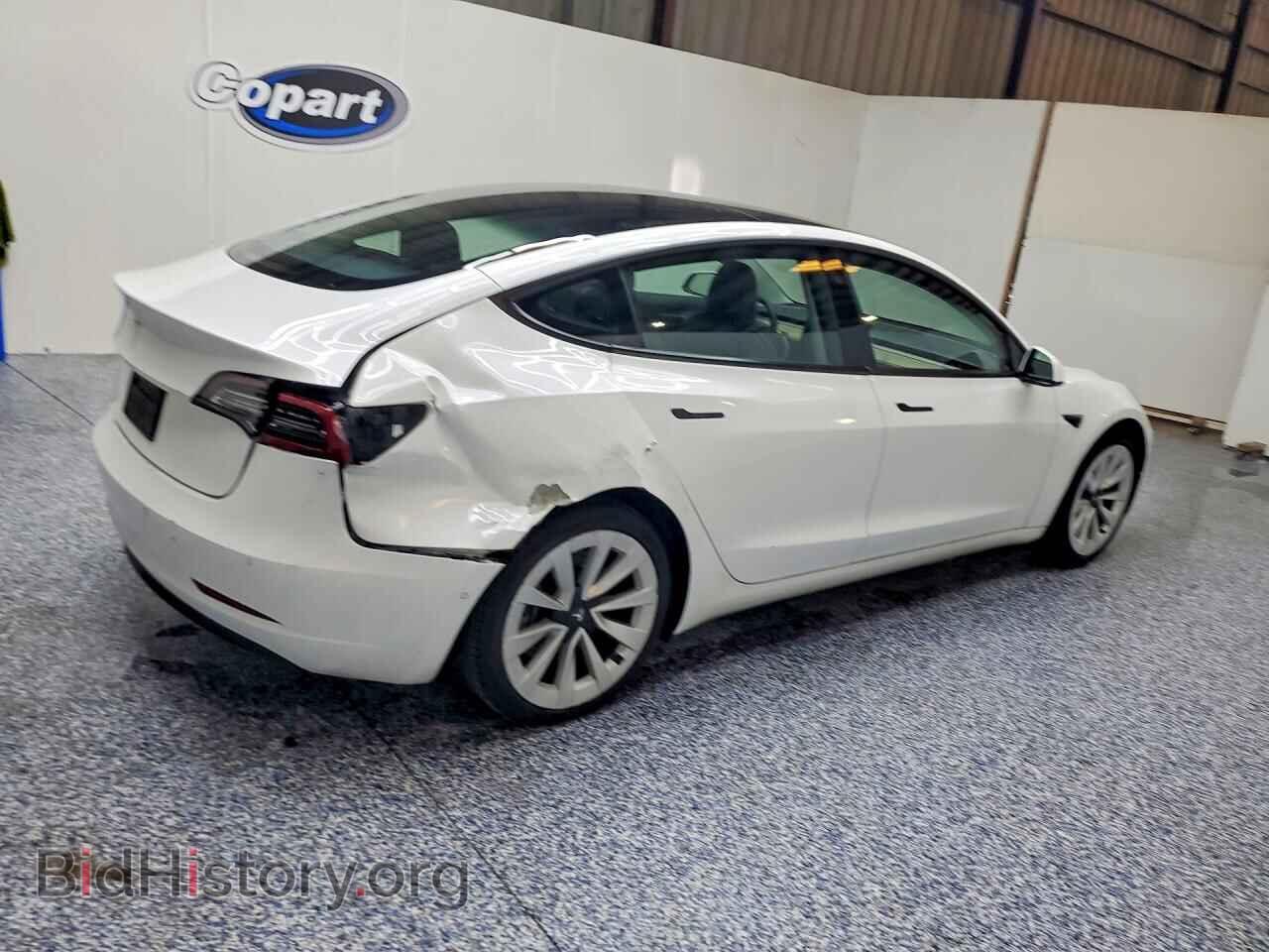 2022 TESLA MODEL 3 - VIN: 5YJ3E1EA2NF371126 - Фото 3