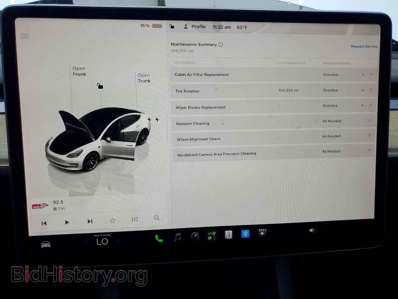 2022 TESLA MODEL 3 - VIN: 5YJ3E1EA2NF371126 - Фото 9