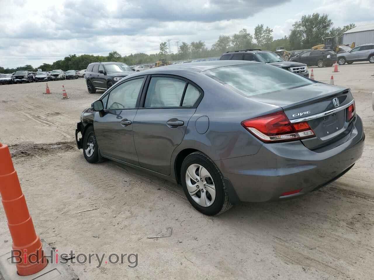 2013 HONDA CIVIC - VIN: 19XFB2E50DE037504 - Фото 2