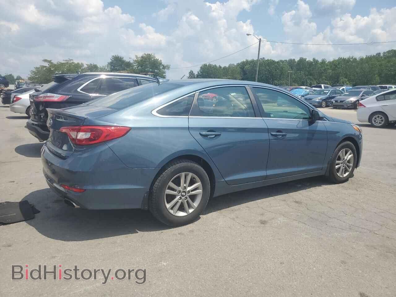 2015 HYUNDAI SONATA - VIN: 5NPE24AF6FH257170 - Фото 3