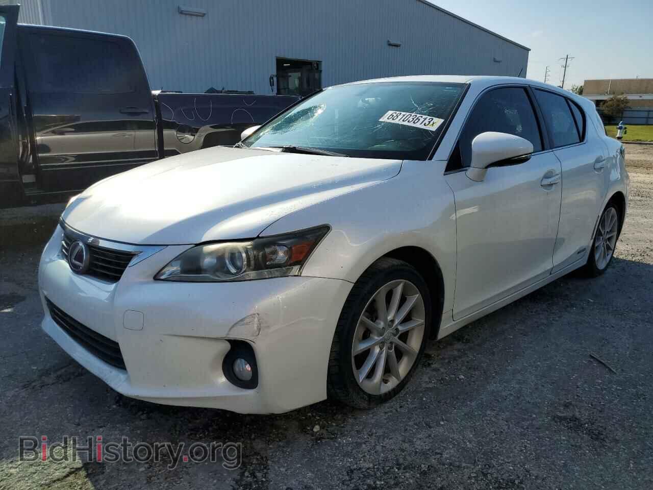 Photo JTHKD5BH3C2079054 - LEXUS CT 200 2012