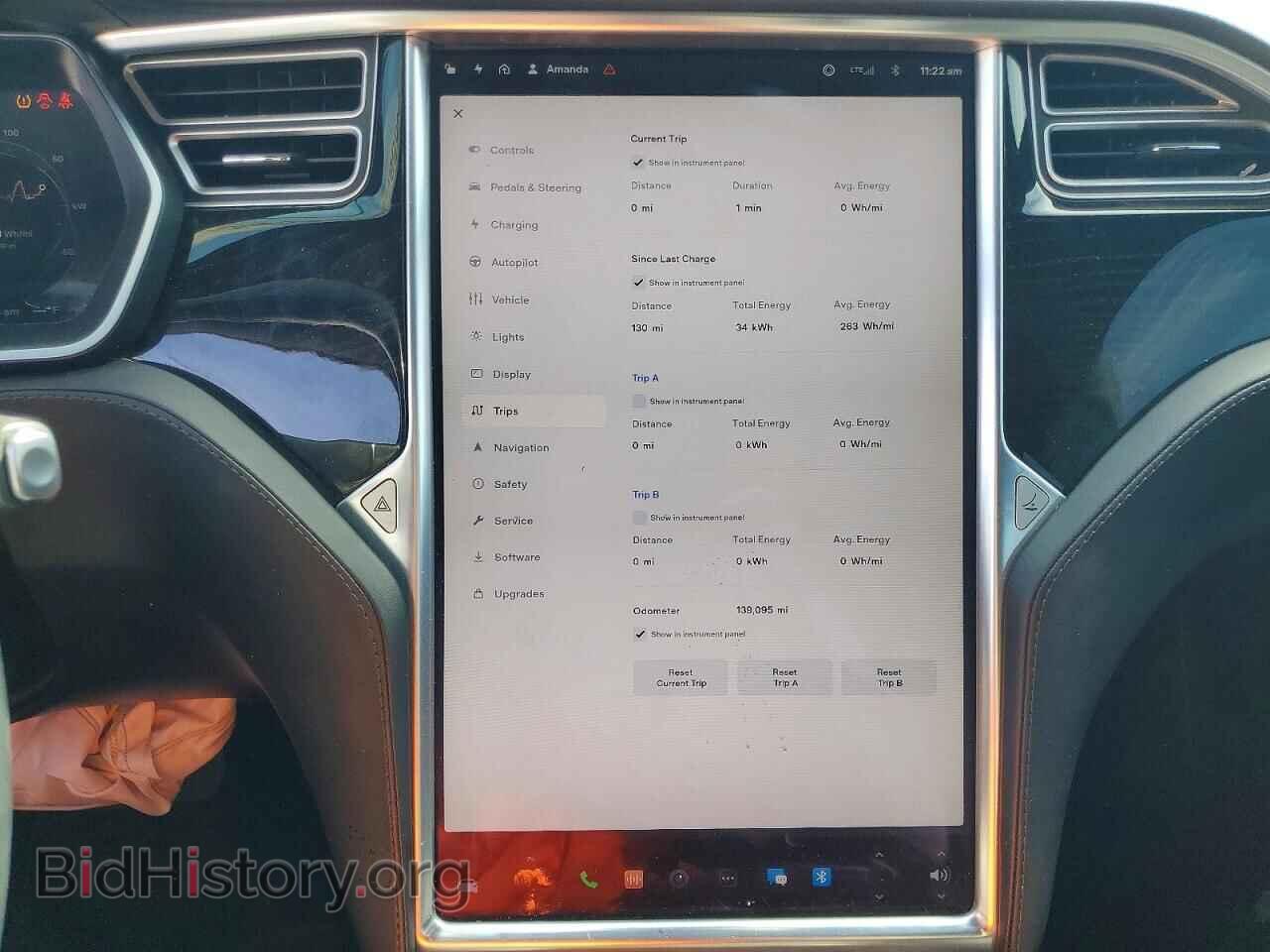 2017 TESLA MODEL S - VIN: 5YJSA1E10HF192711 - Фото 9