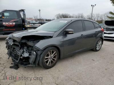 2017 Ford FOCUS Focus SE, gray — VIN 1FADP3K24HL215703, Copart
