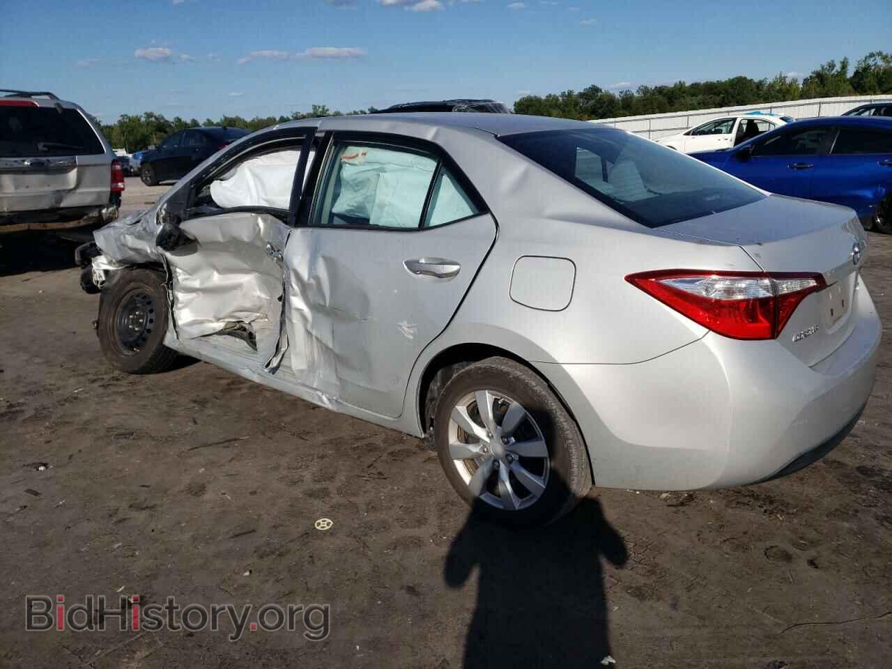 2014 TOYOTA COROLLA - VIN: 2T1BURHE5EC098375 - Фото 2