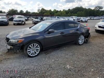 2014 Acura RLX Tech, темно-серый — VIN JH4KC1F57EC004611, Copart