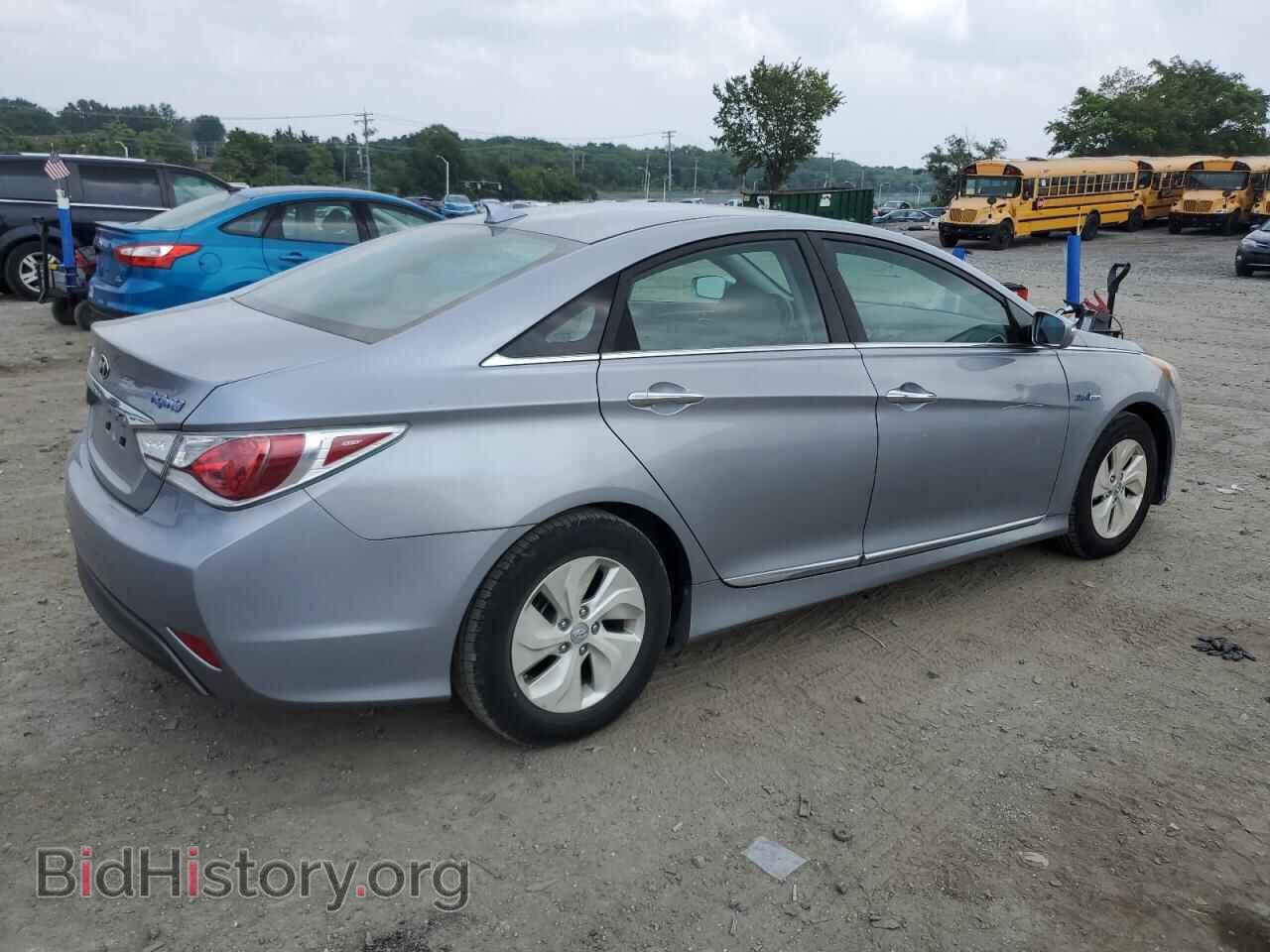 2014 HYUNDAI SONATA - VIN: KMHEC4A42EA117937 - Фото 3