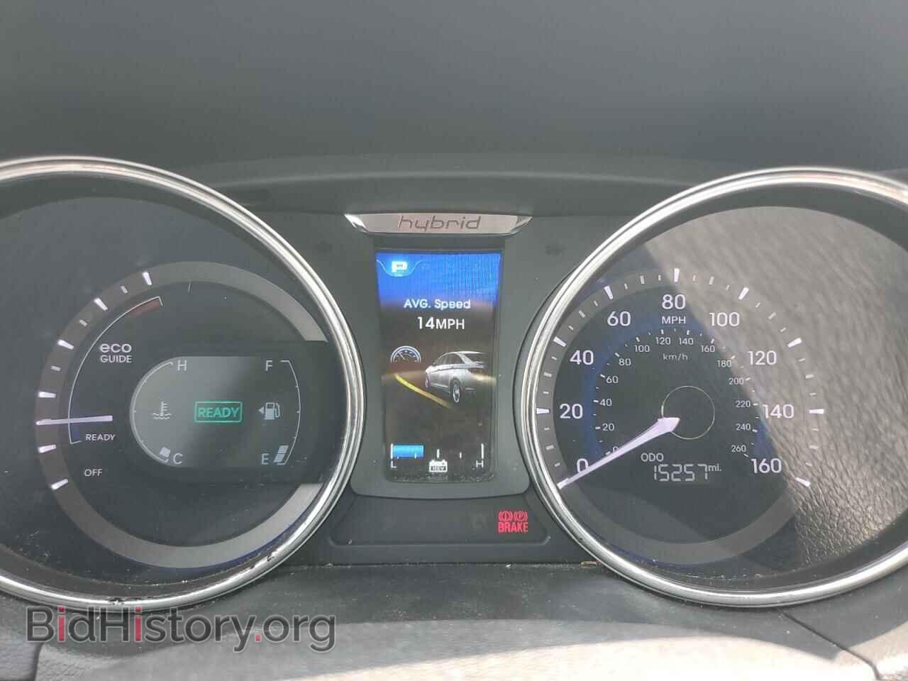 2014 HYUNDAI SONATA - VIN: KMHEC4A42EA117937 - Фото 9