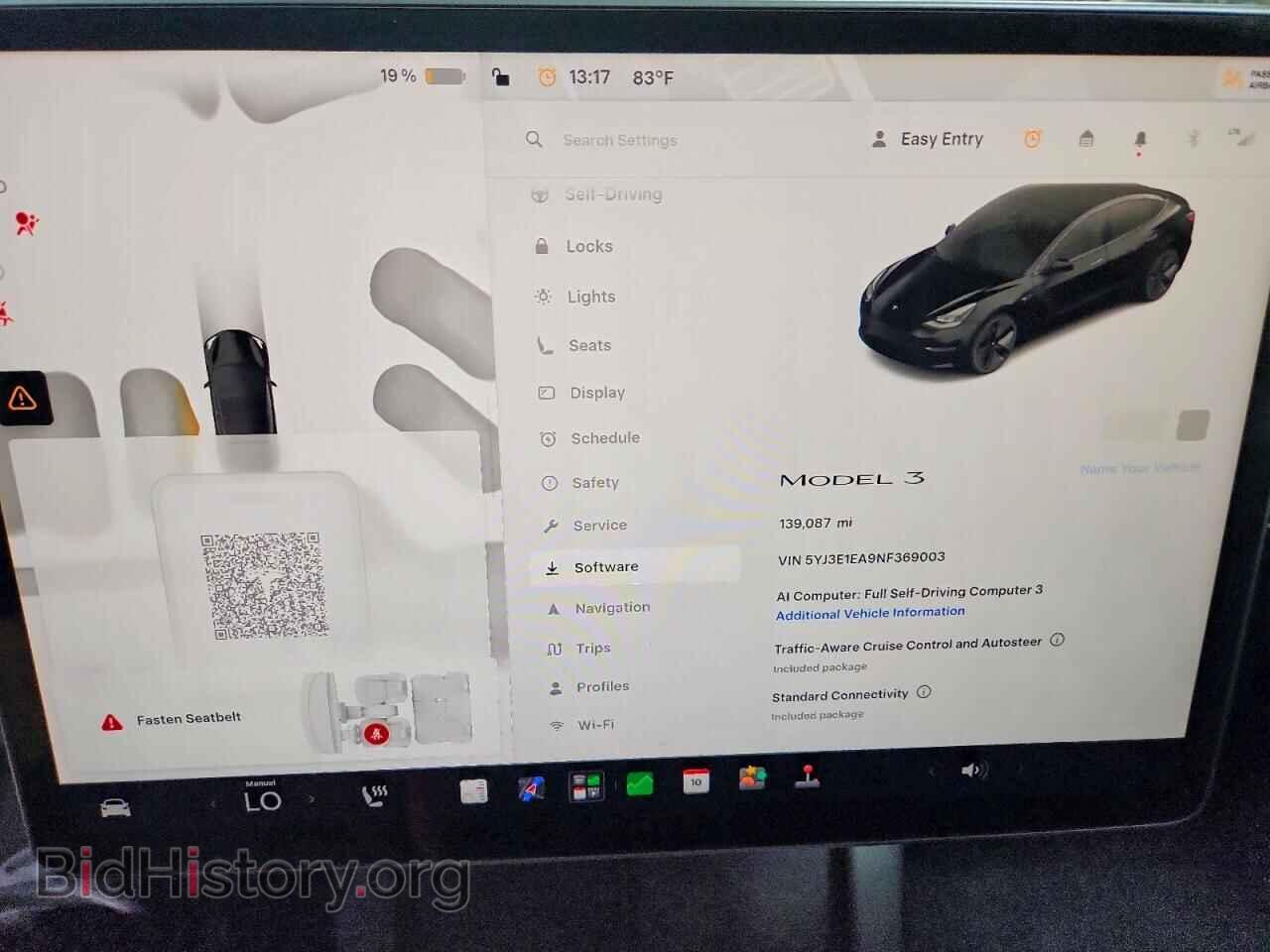 2022 TESLA MODEL 3 - VIN: 5YJ3E1EA9NF369003 - Photo 9