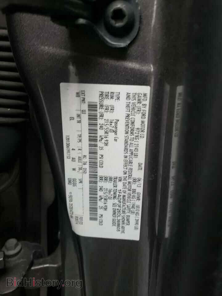 2013 FORD FOCUS - VIN: 1FADP3F26DL368605 - Фото 10
