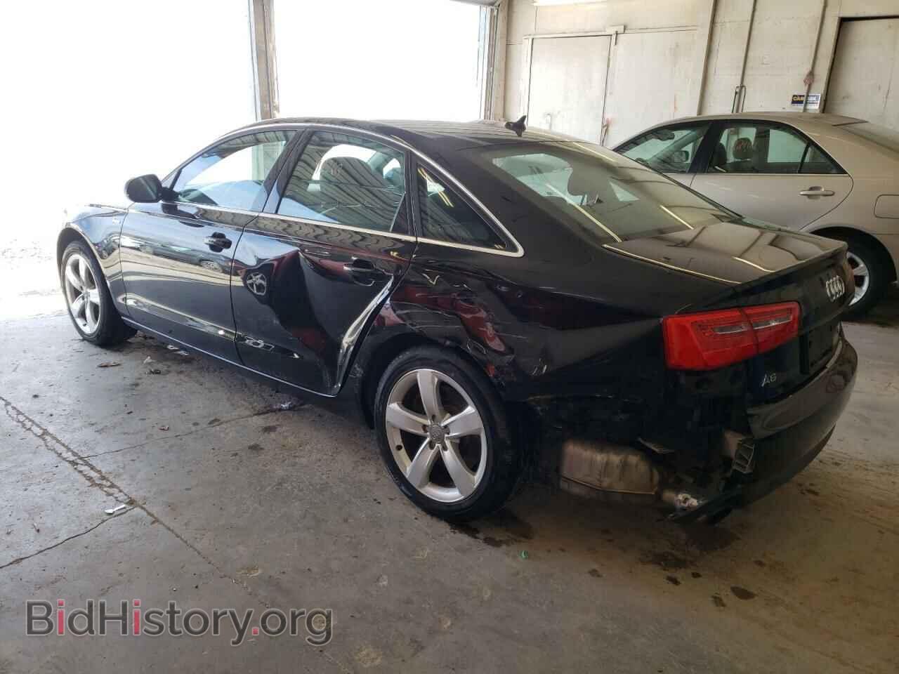 2012 AUDI A6 - VIN: WAUGGAFC0CN050015 - Фото 2