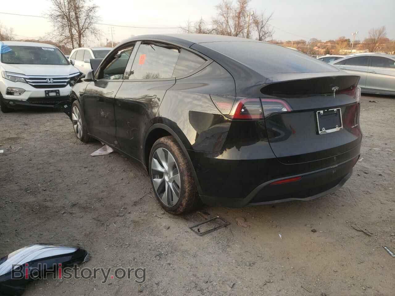 2022 TESLA MODEL Y - VIN: 7SAYGAEE5NF308737 - Фото 3