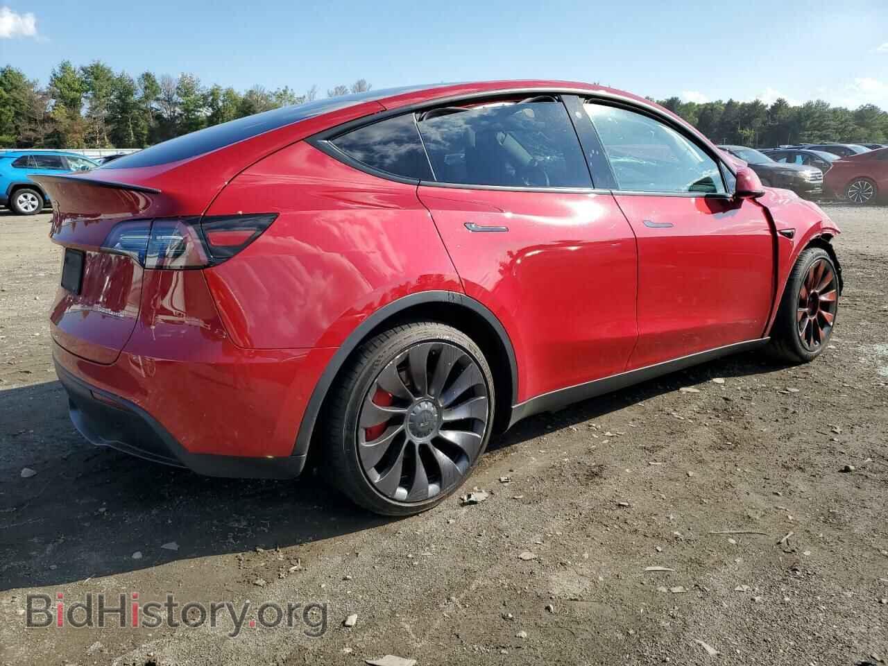 2022 TESLA MODEL Y - VIN: 7SAYGDEF3NF374844 - Фото 3