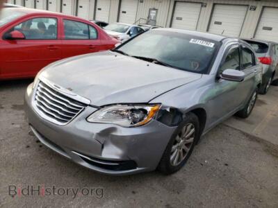 2013 Chrysler 200 200 TOURIN, silver — VIN 1C3CCBBB6DN723007, Copart