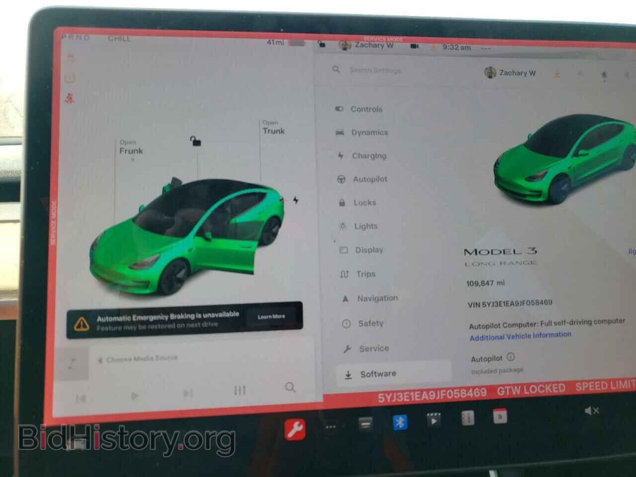 2018 TESLA MODEL 3 - VIN: 5YJ3E1EA9JF058469 - Photo 9