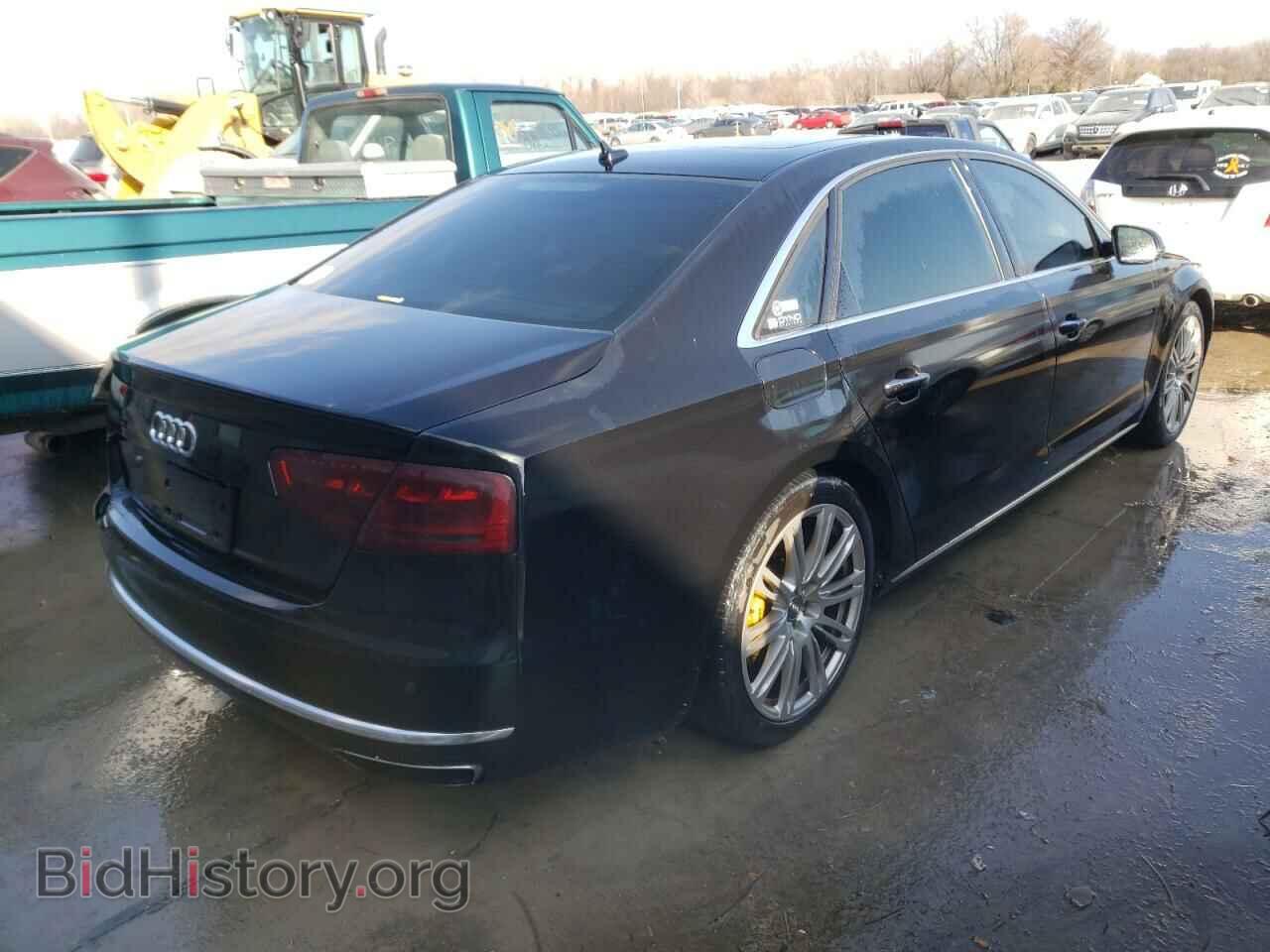 2013 AUDI A8 - VIN: WAUR2AFD8DN020245 - Фото 4