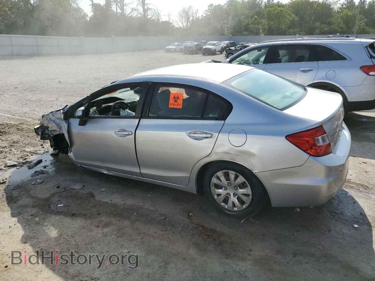 2012 HONDA CIVIC - VIN: 2HGFB2F59CH304416 - Фото 2