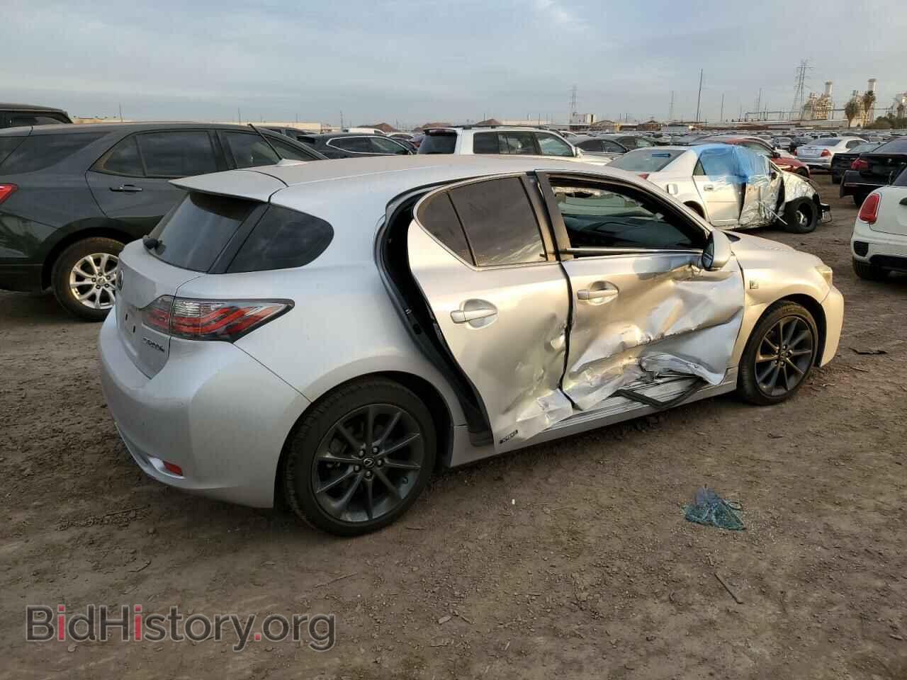 2013 LEXUS CT 200 - VIN: JTHKD5BH6D2129785 - Фото 3