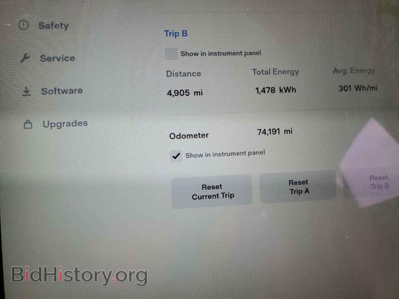 2017 TESLA MODEL S - VIN: 5YJSA1E14HF190587 - Фото 9