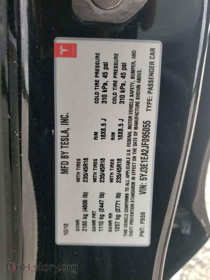 2018 TESLA MODEL 3 - VIN: 5YJ3E1EA2JF095055 - Photo 12