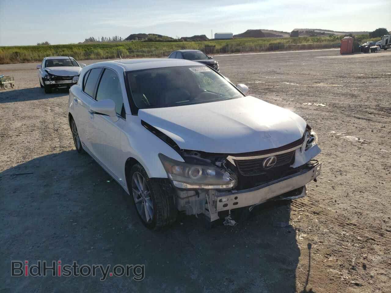 Photo JTHKD5BH3C2061671 - LEXUS CT 200 2012