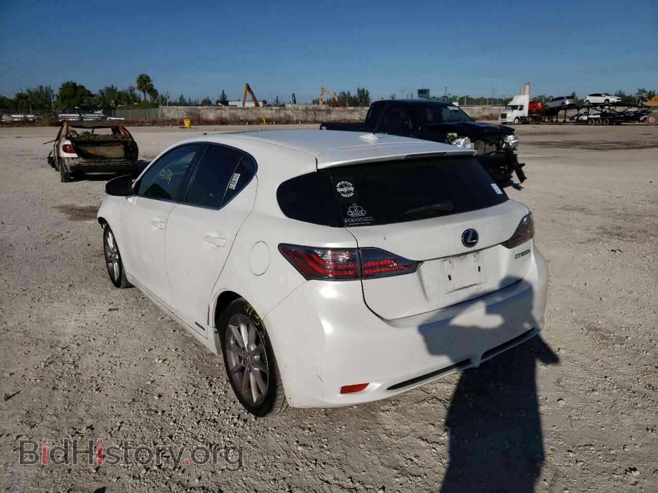 2012 LEXUS CT 200 - VIN: JTHKD5BH3C2061671 - Фото 3