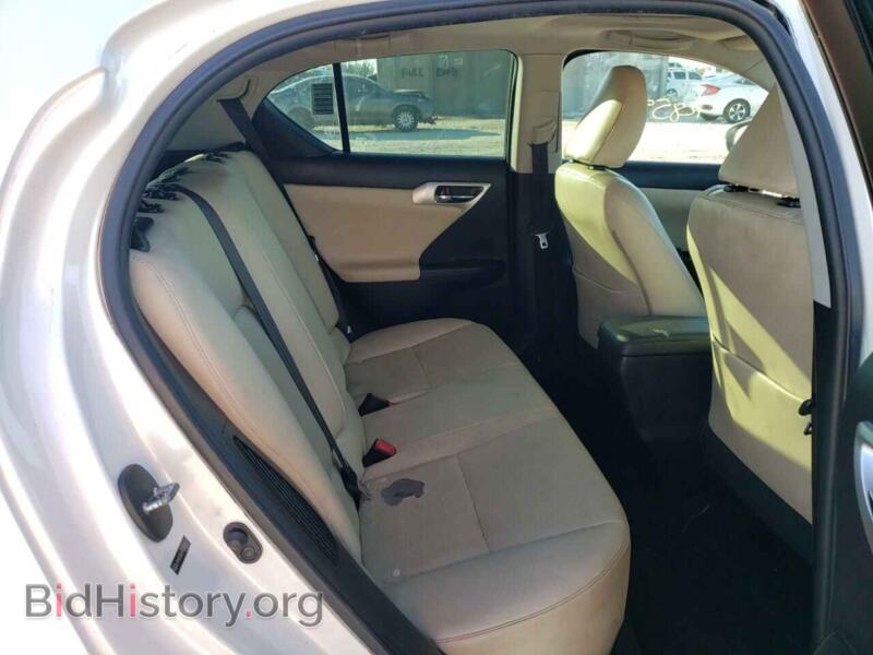 2012 Lexus CT 200 (VIN JTHKD5BH3C2061671) — фото 6 из 10