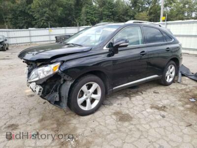 2012 Lexus RX350 RX 350, черный — VIN 2T2BK1BA2CC147618, Copart