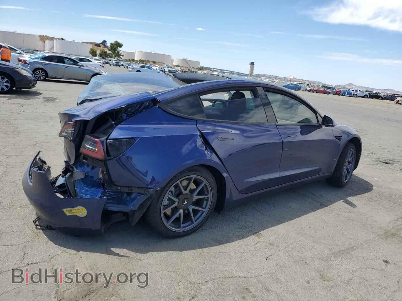 2022 TESLA MODEL 3 - VIN: 5YJ3E1EA2NF307281 - Фото 3