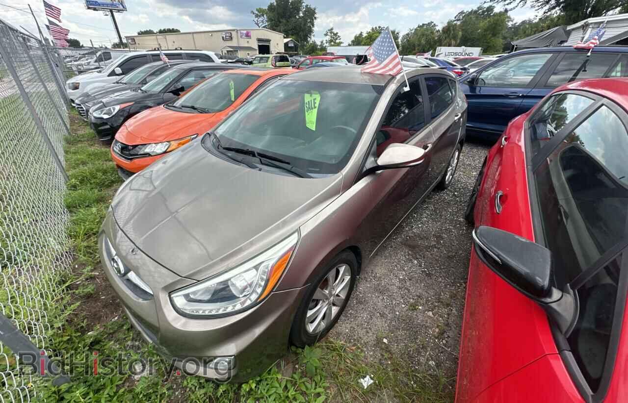 2014 HYUNDAI ACCENT - VIN: KMHCU5AE0EU169214 - Фото 2
