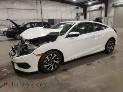 2018 Honda CIVIC LX, белый — VIN 2HGFC4B00JH304031, Copart