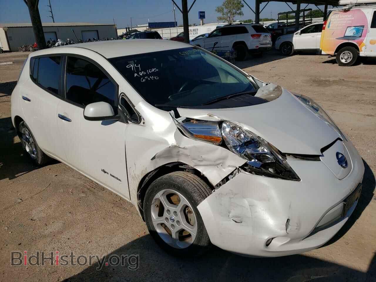 2014 NISSAN LEAF - VIN: 1N4AZ0CP7EC340762 - Фото 4
