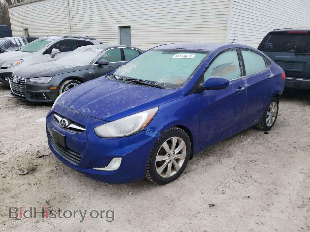 2012 HYUNDAI ACCENT - VIN: KMHCU4AE0CU167647 - Фото 2
