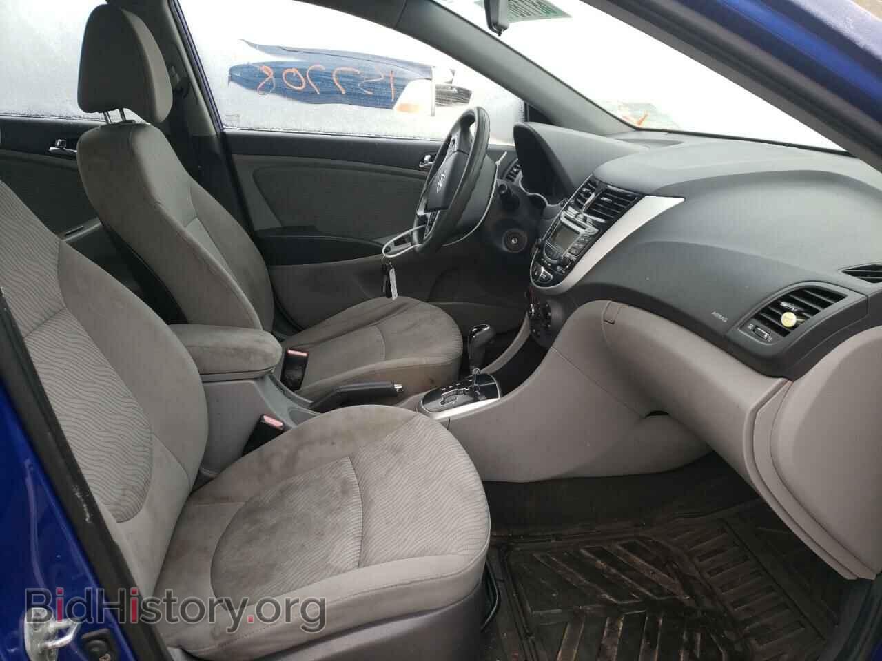 2012 HYUNDAI ACCENT - VIN: KMHCU4AE0CU167647 - Фото 5
