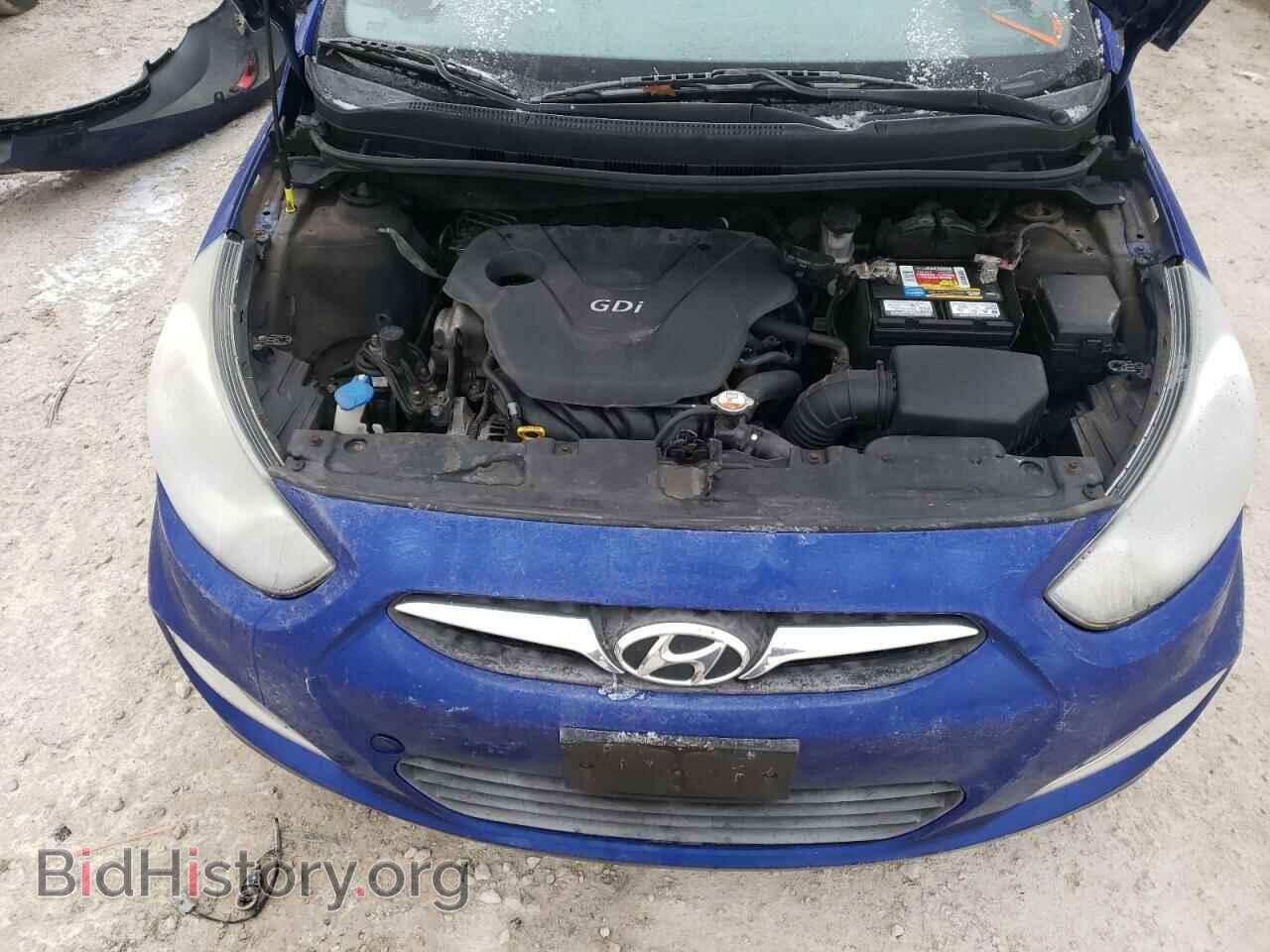 2012 HYUNDAI ACCENT - VIN: KMHCU4AE0CU167647 - Фото 7
