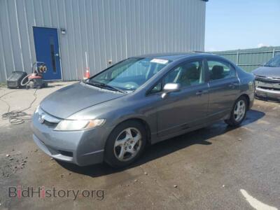 2011 Honda CIVIC LX, серый — VIN 19XFA1F55BE038186, Copart