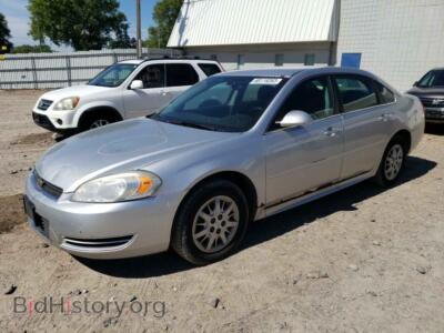 2010 Chevrolet IMPALA Impala POL, серебристый — VIN 2G1WD5EM8A1202235, Copart