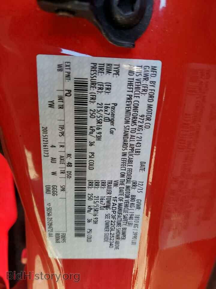 2016 FORD FOCUS - VIN: 1FADP3F22GL252340 - Photo 12
