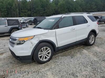 2013 Ford EXPLORER, белый — VIN 1FM5K7B82DGB49806, Copart