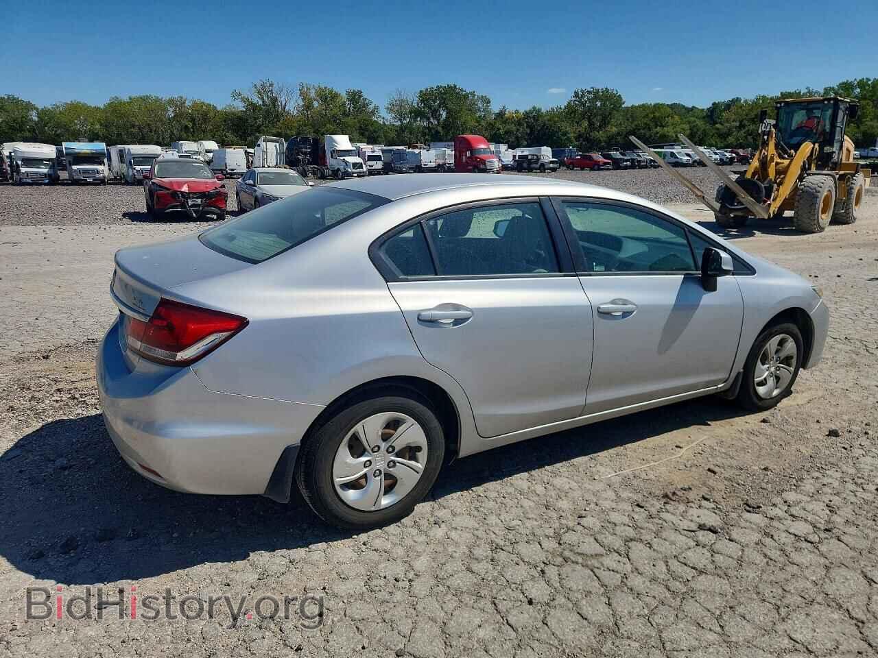 2013 HONDA CIVIC - VIN: 19XFB2F5XDE041154 - Фото 3