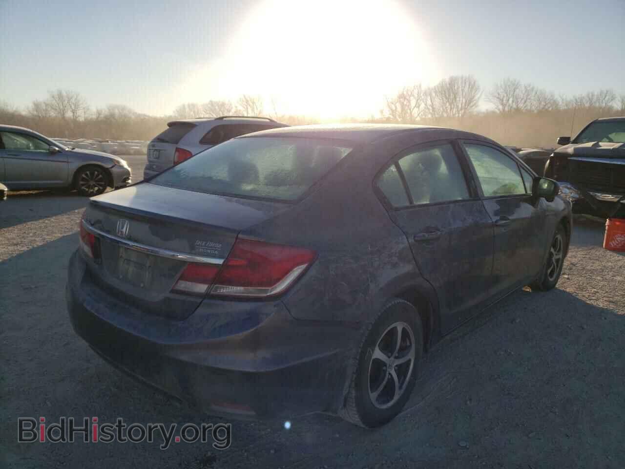 2015 HONDA CIVIC - VIN: 19XFB2F70FE012282 - Фото 4