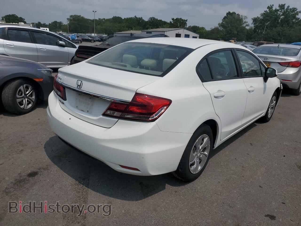 2013 HONDA CIVIC - VIN: 19XFB2F52DE237007 - Фото 4