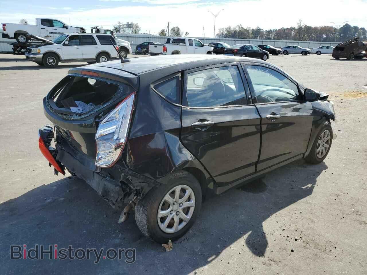 2013 HYUNDAI ACCENT - VIN: KMHCT5AE4DU106845 - Фото 3