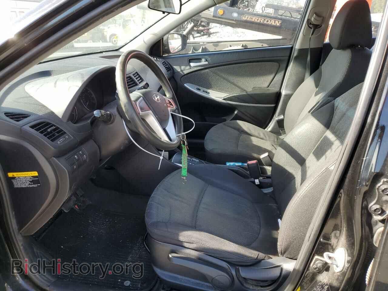 2013 HYUNDAI ACCENT - VIN: KMHCT5AE4DU106845 - Фото 7