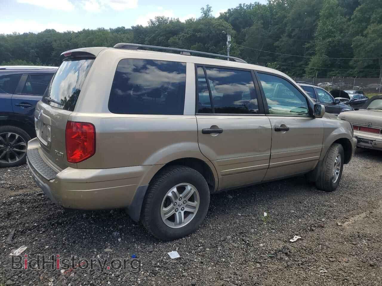 2005 HONDA PILOT - VIN: 5FNYF18505B044838 - Фото 3