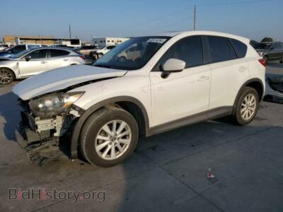 2013 Mazda CX-5 Touring, белый — VIN JM3KE4CE5D0129471, Copart