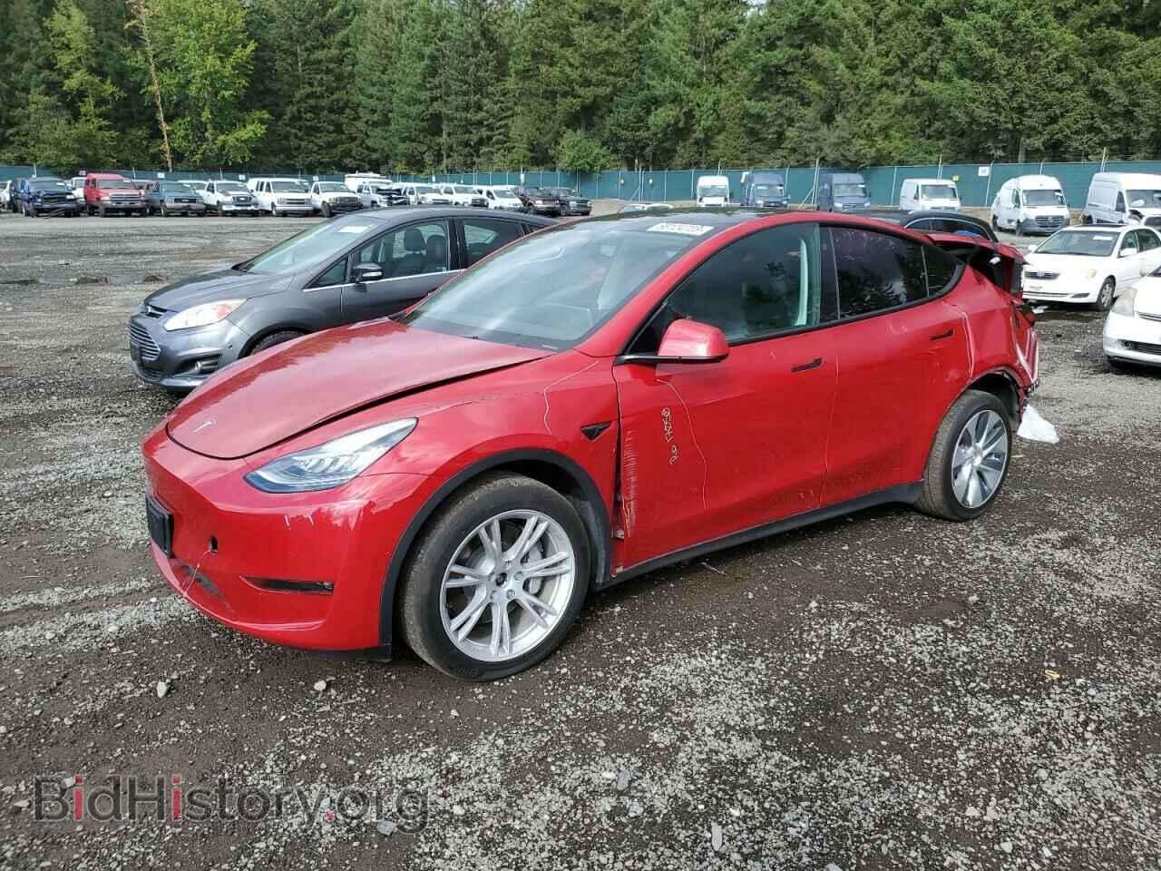 Photo 5YJYGAEE9MF272983 - TESLA MODEL Y 2021