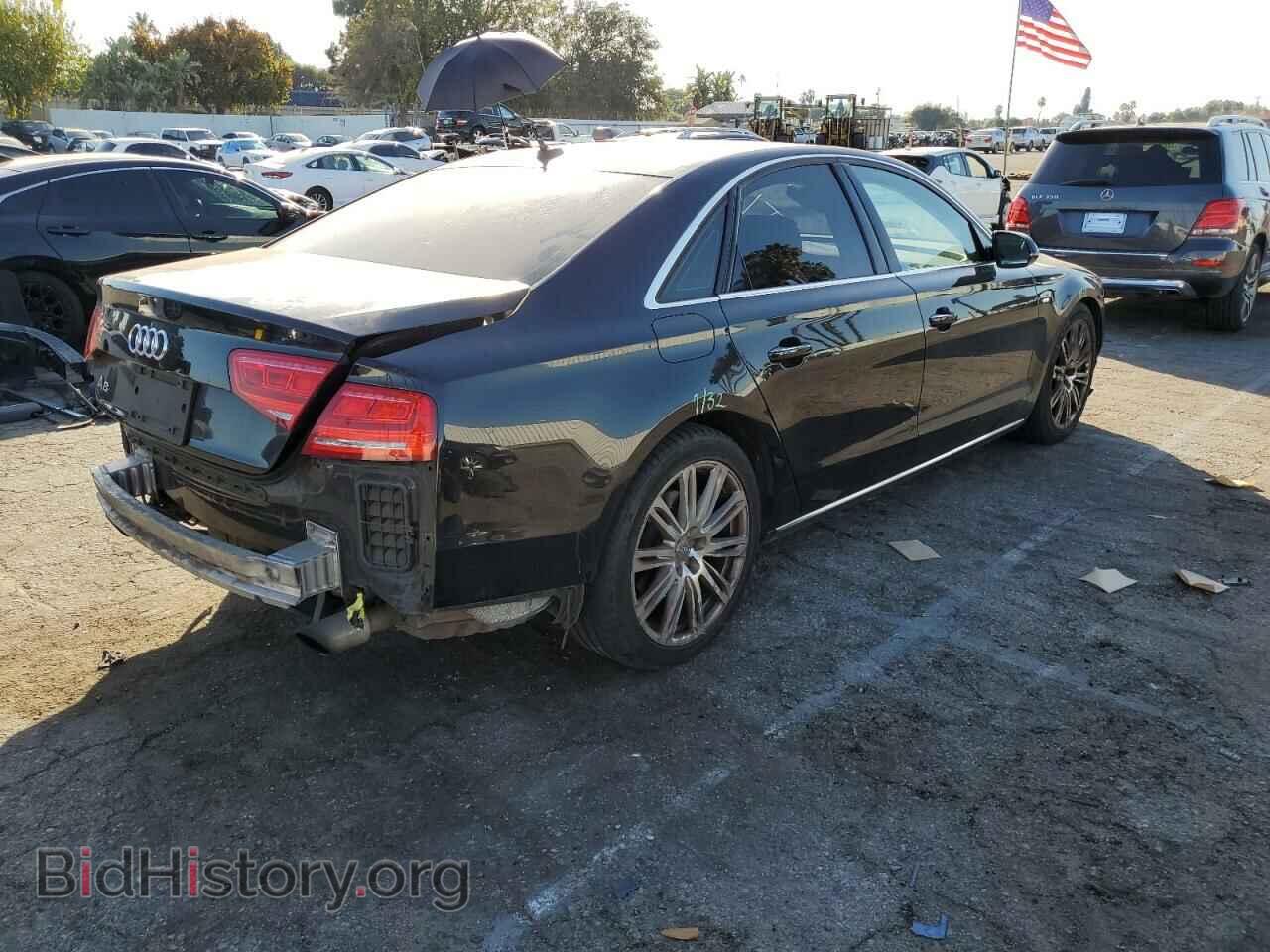 2013 AUDI A8 - VIN: WAUAGAFD6DN015009 - Фото 3