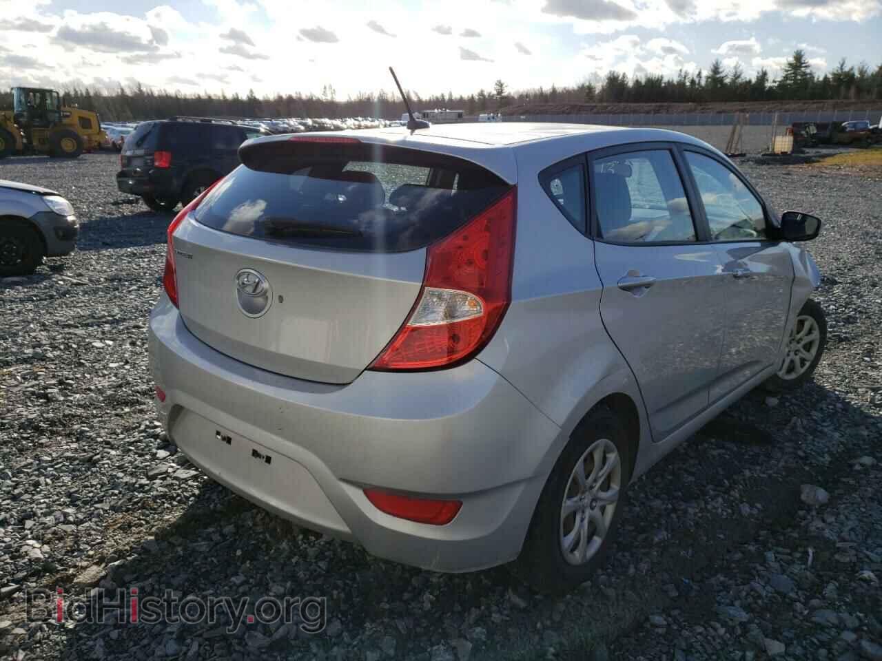 2012 HYUNDAI ACCENT - VIN: KMHCT5AE1CU043413 - Фото 4
